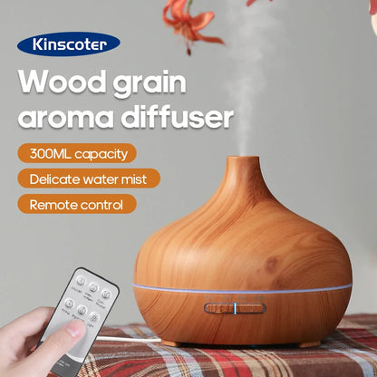 Wood Grain Aromatherapy Diffuser